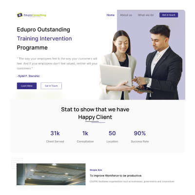 Edupro Corporate Bodies Platform — interface screenshot